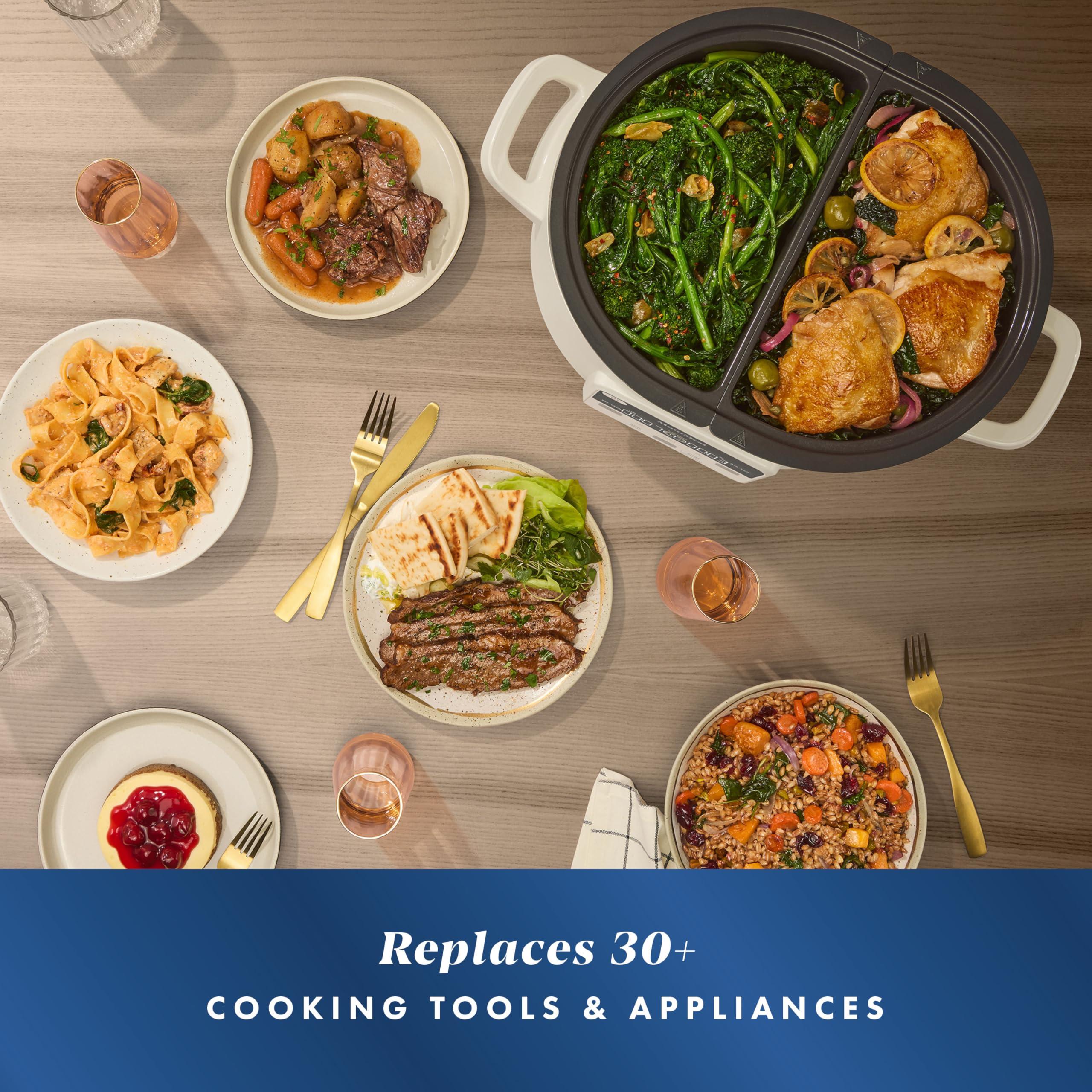 Crock-Pot Crock-Pot MultiMeal Multicooker and Programmable Slow Cooker with Bake Function, Oat Milk