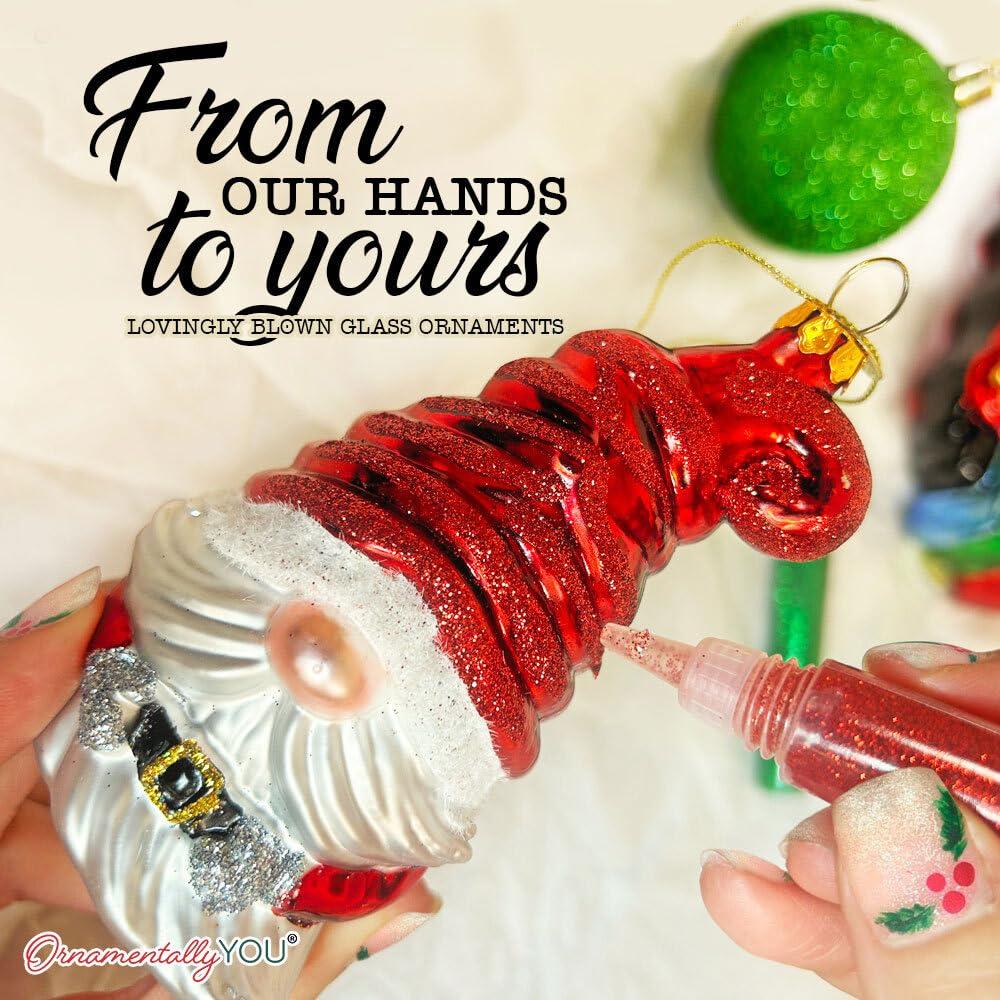 OrnamentallyYou Plague Doctor Glass Christmas Ornament