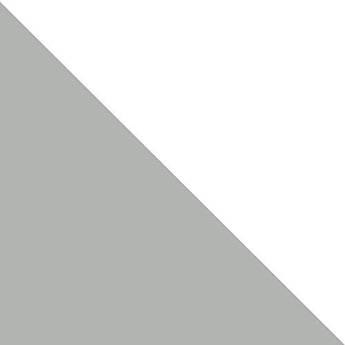 Umbra Umbra Glam Organizer, Large Cosmetic and Makeup Organizer with Three Drawers, Rubber Feet and Removable Dividers, White/Grey