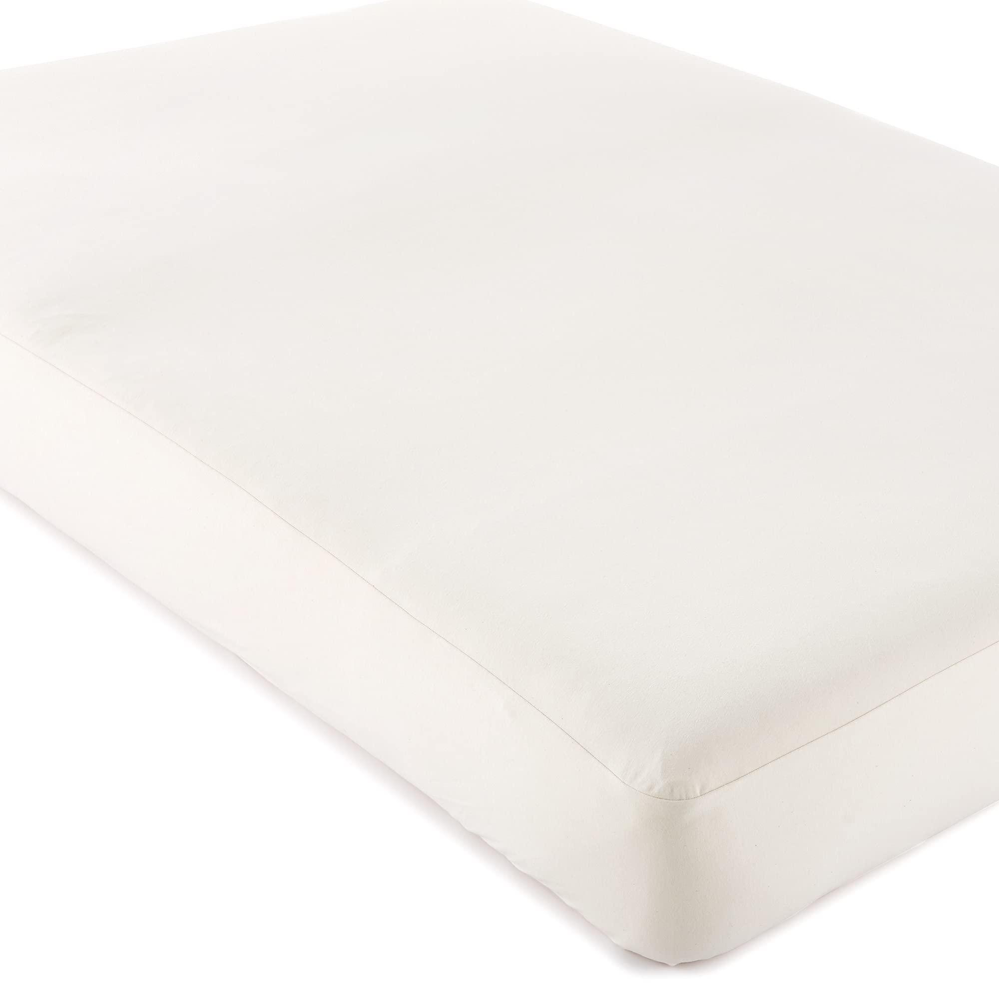 Whisper Organics Organic Waterproof Mattress Protector Queen Size - 100% Waterproof Mattress Pad with Quiet & Breathable Triple Layer Protection - Fairtrade & GOTS Certified Durable Machine Washable Design (Queen)