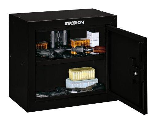 Stack-On Stack-On GCB-500 Steel Pistol/Ammo Cabinet, Black