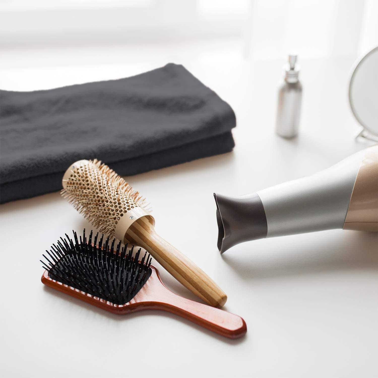 Arkwright LLC Arkwright Bleach Proof Salon Towels - Pack of 12 - Highly Absorbent, 100% Cotton, Quick Dry Spa Face Towel for Hair Stylist, Barber, Pedicure, and Esthetician, 16 x 28 in, Charcoal