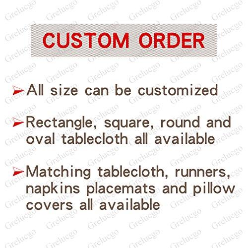 Grelucgo Grelucgo Handmade Hemstitched Natural Rectangle White Lace Table Runners (14x36 inch)