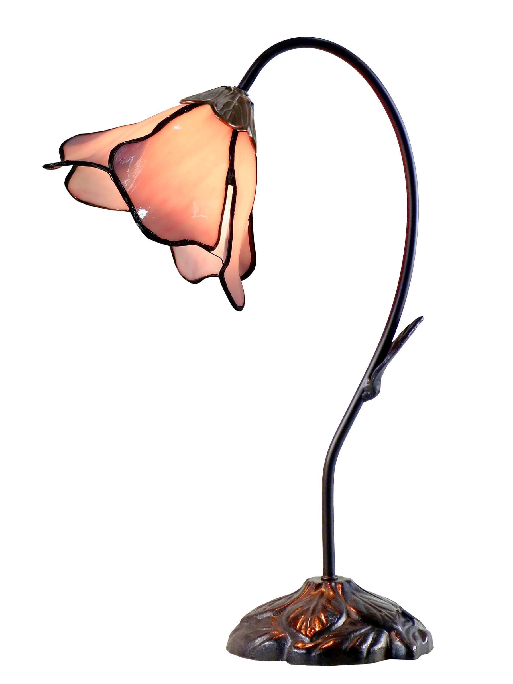 Dale Tiffany Lamps Dale Tiffany TT101307 Poelking Table Lamp, 19.00x12.00x12.00, Chocolate Bronze