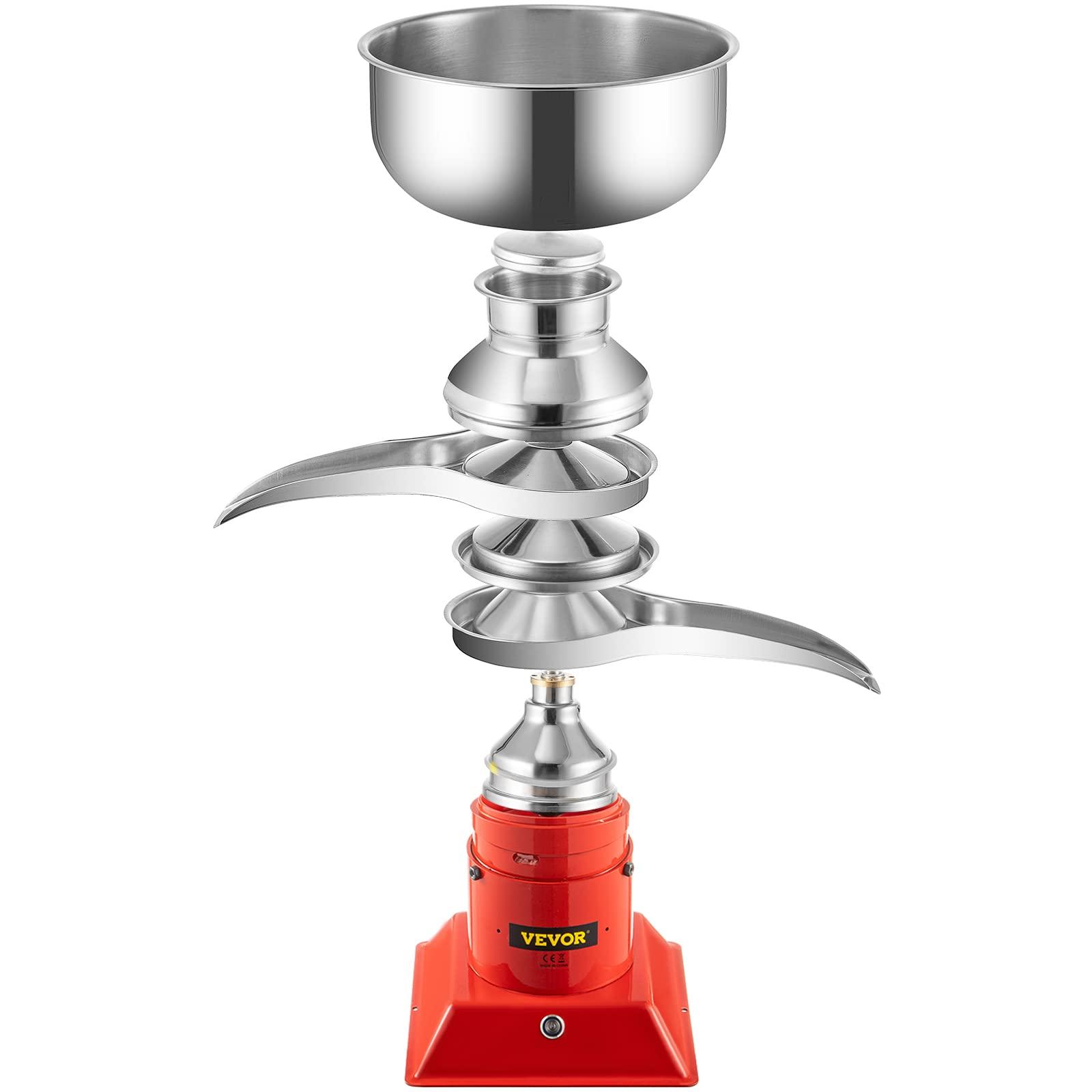 VEVOR VEVOR Milk Cream Separator, 100L/h Output Cream Centrifugal Separator, 304 Stainless Steel Milk Skimmer with 5L Bowl Capacity, 10500RPM Rotating Speed Cream Separator, Perfect for Dairy Farm Family