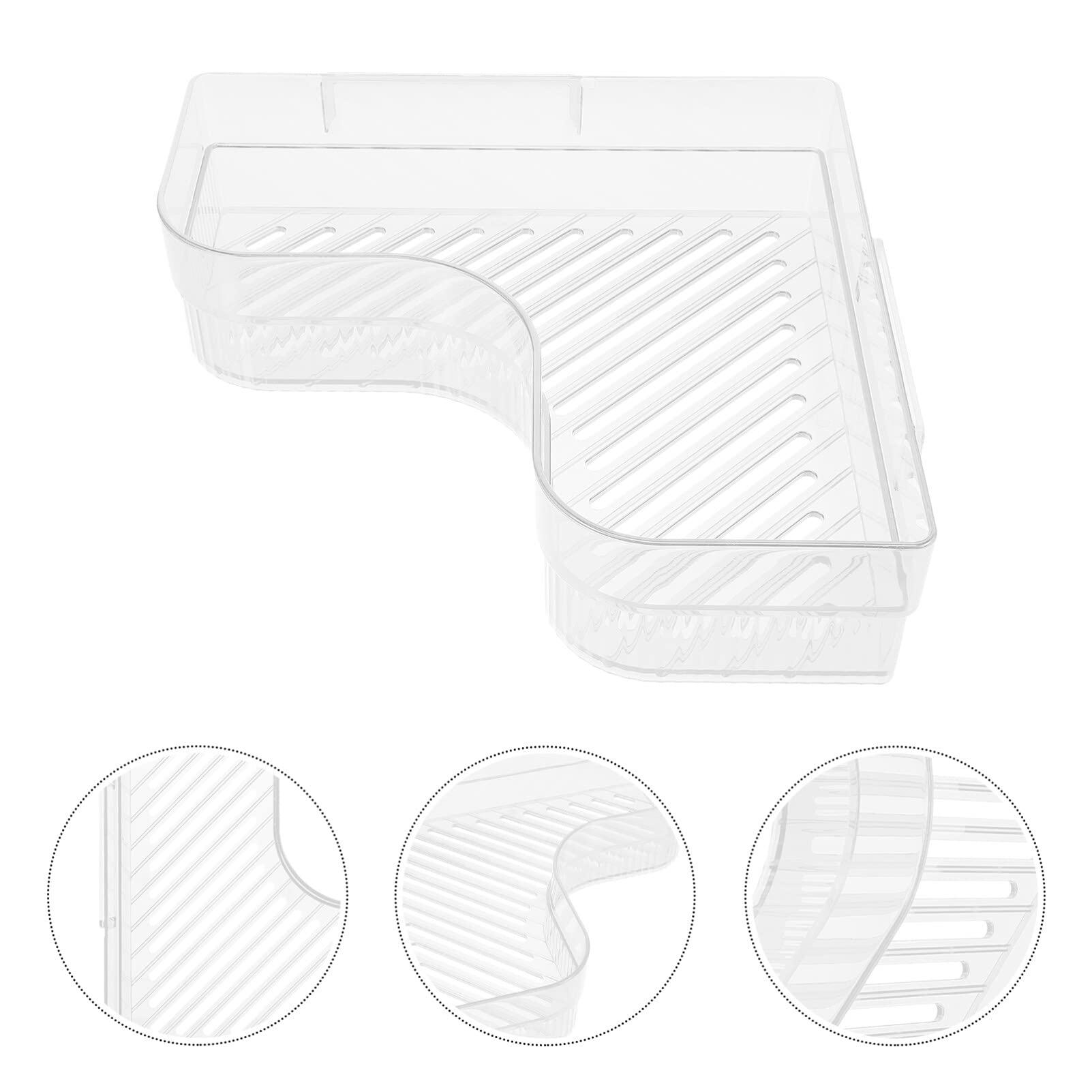 Alipis Alipis Bathroom Corner Shelf Shampoo Bottle Holder Bathroom Corner Rack Shower Stuff Wall-mounted Rack Bath Shampoo Holder Wall Mounted Toilet The Pet Shower Supplies Cosmetic