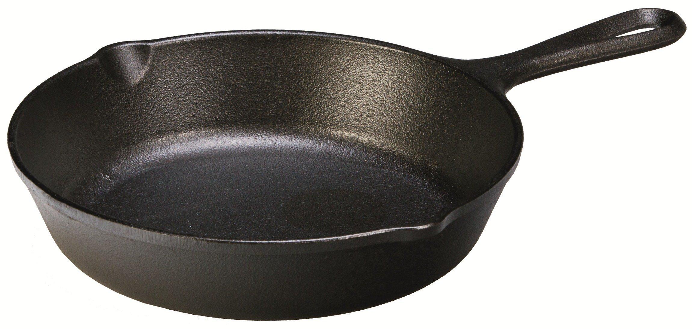 Lodge Lodge Heat Enhanced and Seasoned Cast Iron Skillet, 8-Inch