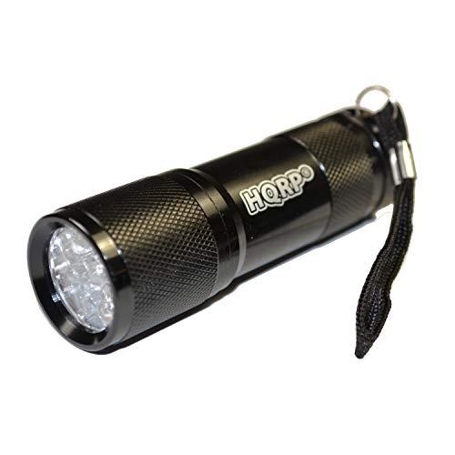 HQRP HQRP 365 nM 9 LED Flashlight Blacklight for Document Forgery Analysis, Currency, Bill Verification, Inspection Detection Identification