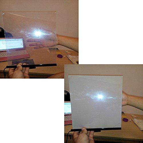 HOHOFILM HOHOFILM Electronic PDLC Smart Film PDLC Switchable Smart Film Electric Smart Glass Film(15cmx15cm)