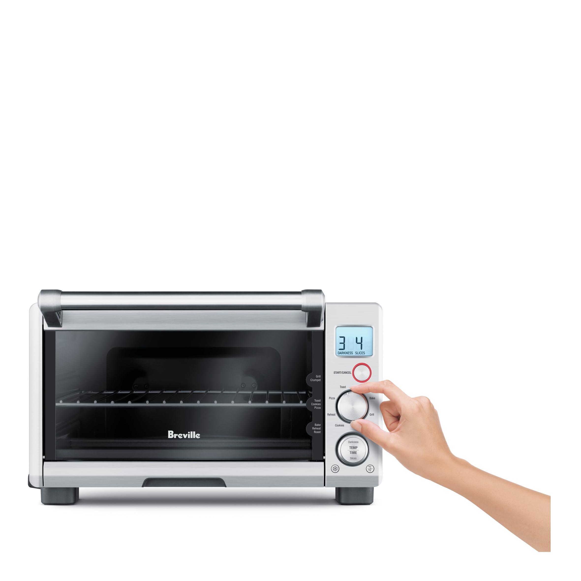 Breville Breville BOV650XL the Compact Smart Oven Countertop Toaster Oven, Brushed Stainless Steel