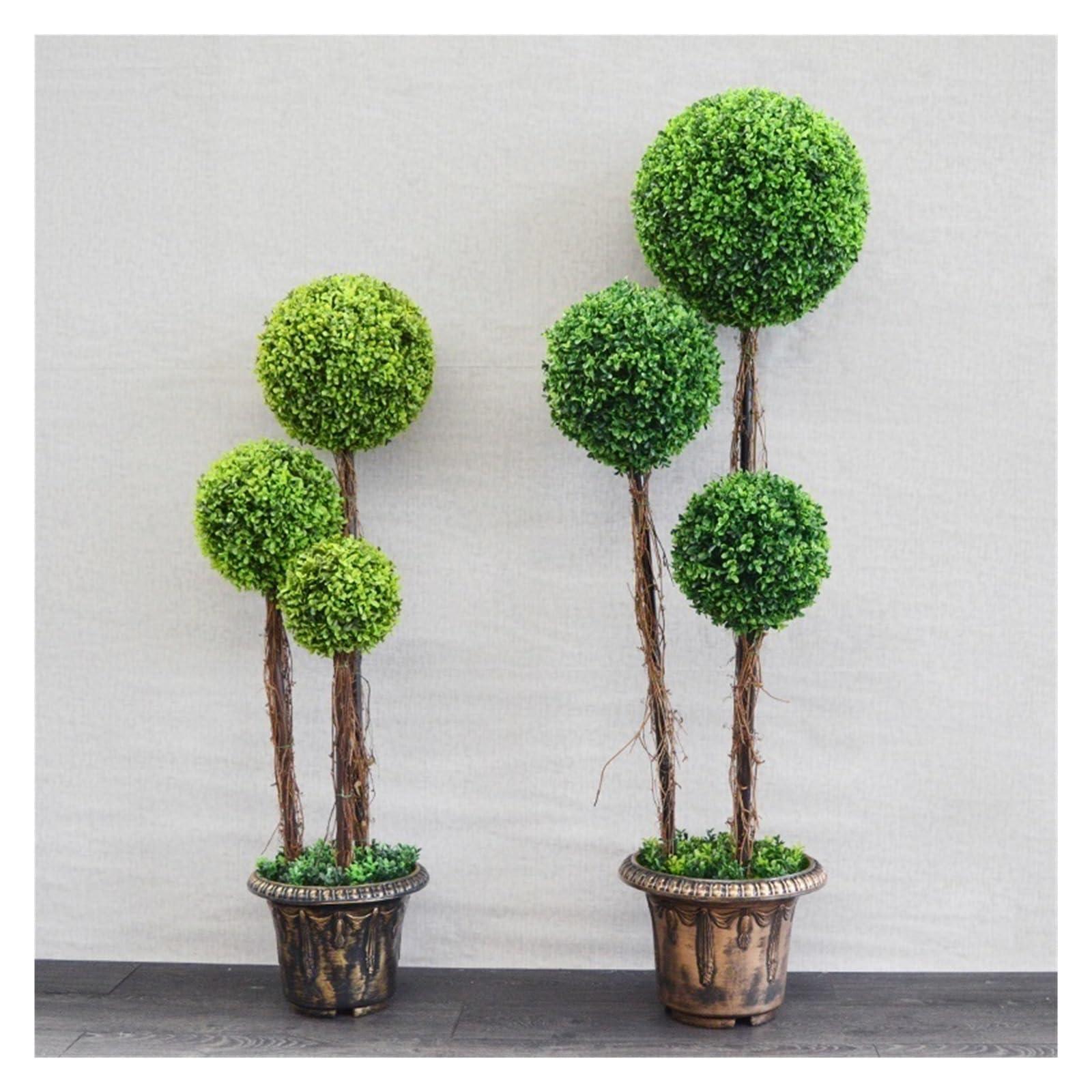 DHAEY Fake Tree Artificial Tree Faux Tree Fake Tree Bonsai Planted Home Hotel Decoration Artificial Tree Green Plant Lifelike