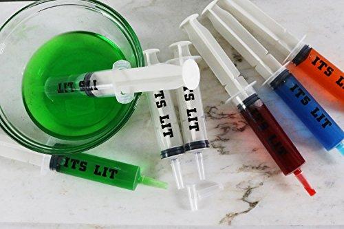 GV Supply Jello Shots Syringe - 20 Pack - Its Lit Design - Big Size 2oz (20)
