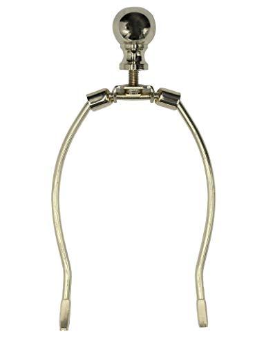 Upgradelights Upgradelights Off White Silk 10 Inch Rectangle Pagoda Lamp Shade with Matching Harp and Finial