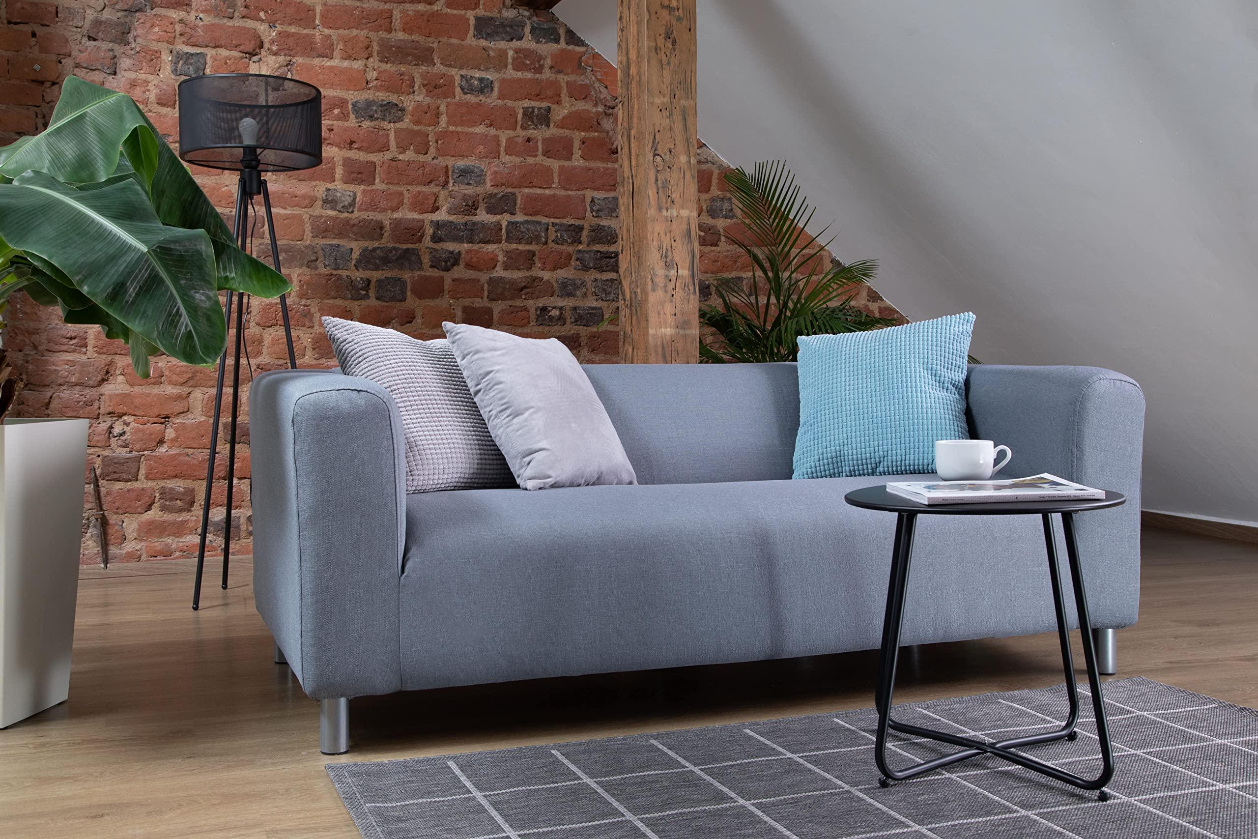 TLYESD TLYESD Klippan Couch Cover Replacement for IKEA Klippan Loveseat Cover, Klippan Sofa Cover, Klippan Cover Only(Dark Grey)