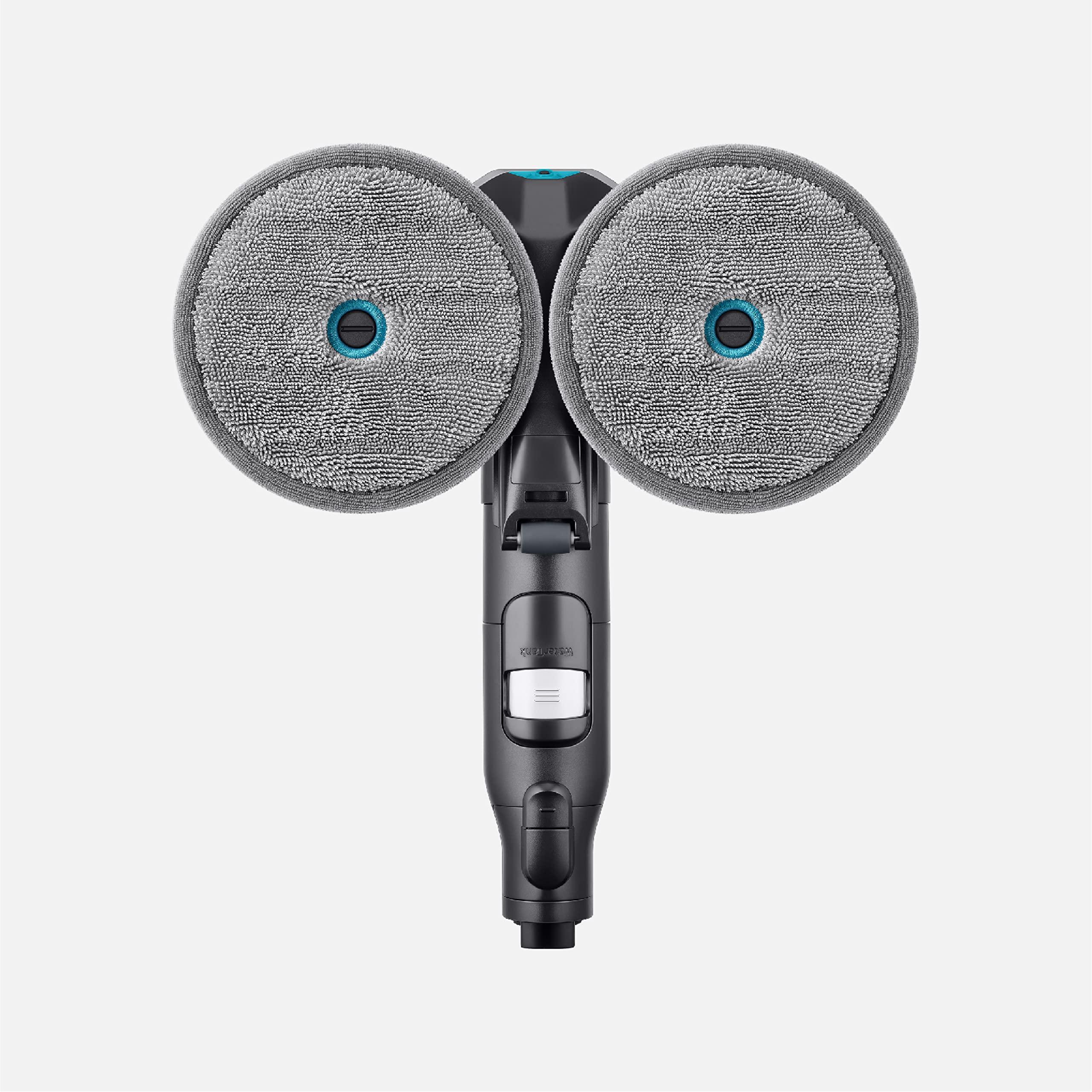 Samsung SAMSUNG BESPOKE Jet Spray Spinning Sweeper Brush Tool Accessory Part for Cordless Stick Vacuum Cleaner, Dual Spin Mop Pads for Cleaning Hard Floors, VCA-WBA95/AA