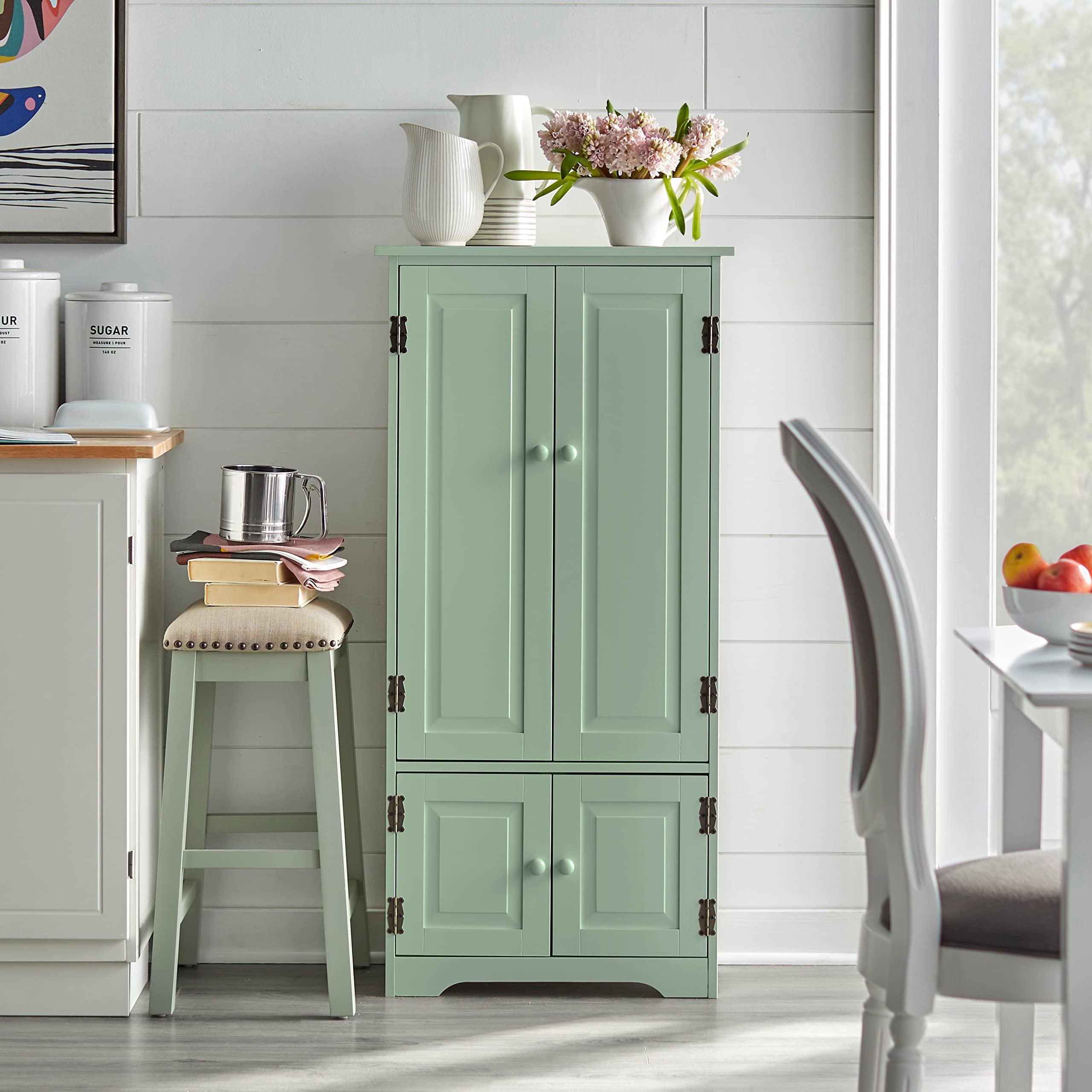 Simple Living Products Simple Living Aston Tall Cabinet Mint