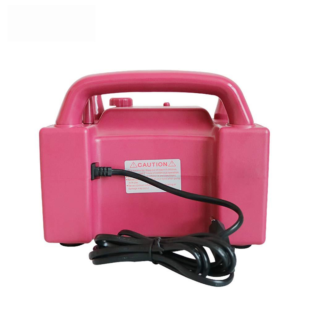 T-king T-king Electric Balloon Pump, Air Inflator Pump Party 5 inch Round Latex Balloon Pump Balloon Inflation Machine Speed Time Controller,Double Pink