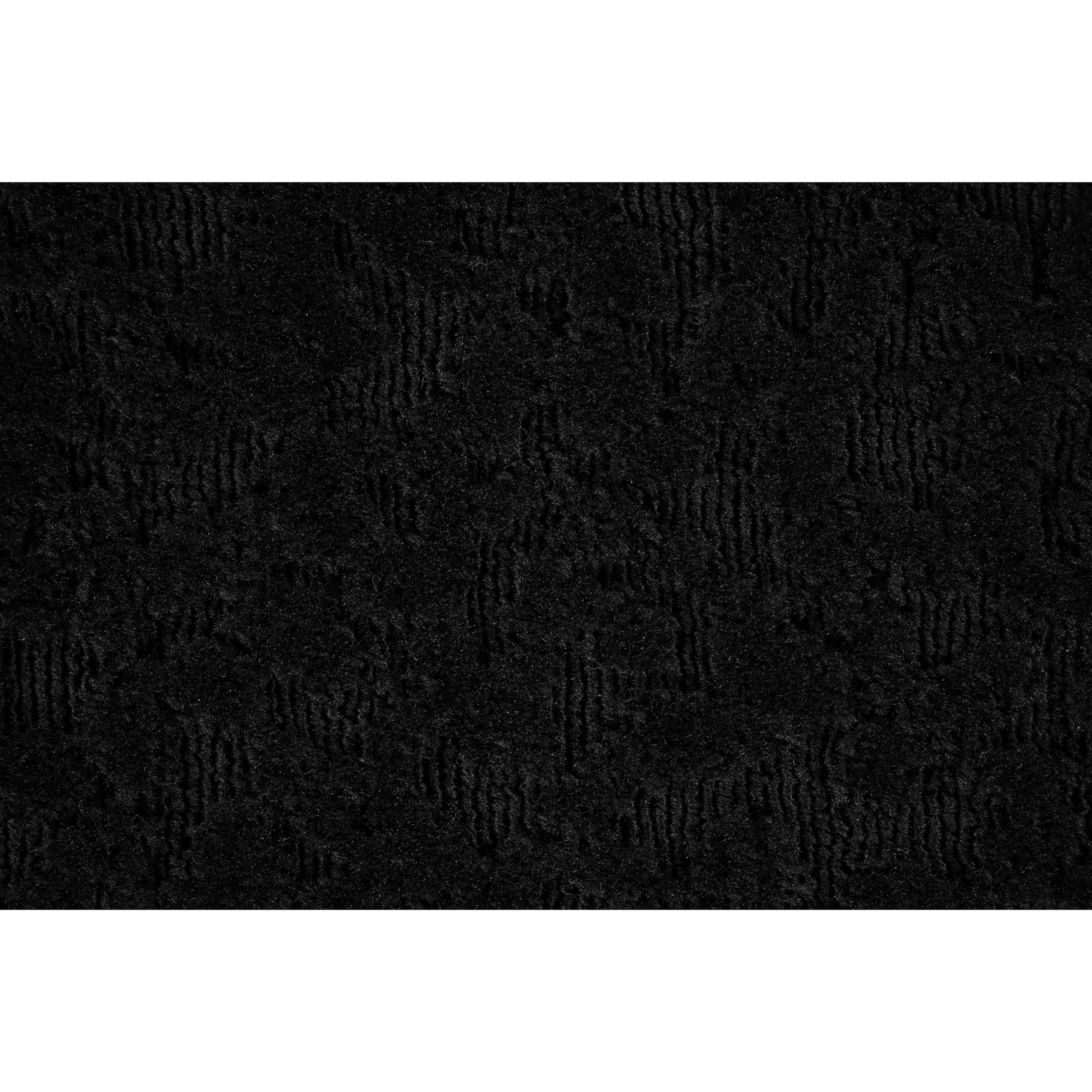 Garland Rug Garland Rug Ivy 12 Ft. X 15 Ft. Black Geometric Solid Color Area Rug - Durable, Stylish, and Soft Rug for Living Rooms, Hallways, Bedrooms, and High-Traffic Areas