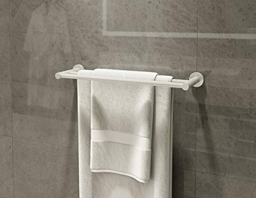 Symmons Symmons 353DTB-24-STN Dia 24 in. Double Wall-Mounted Towel Bar in Satin Nickel
