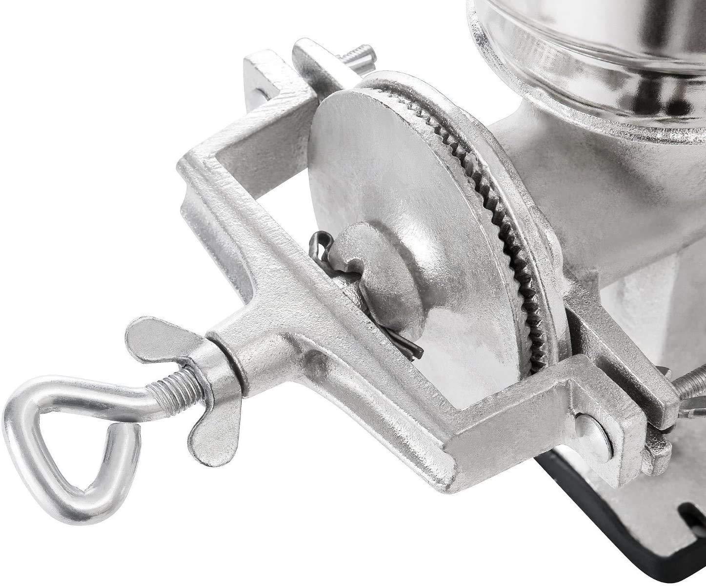 Chefcaptain Premium Quality Cast Iron Corn Grinder For Wheat Grains Or Use As A Nut Mill