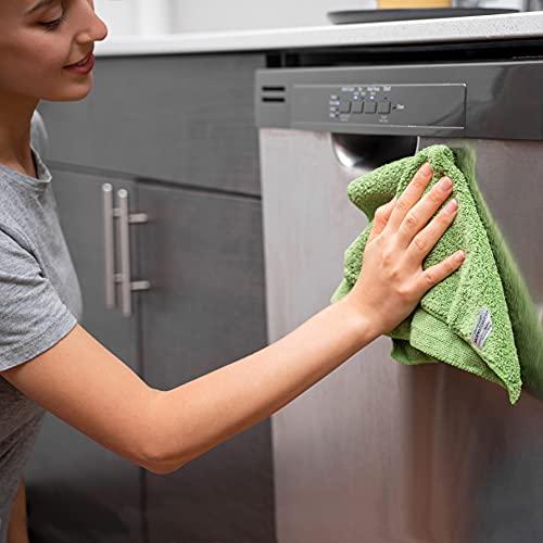 Nano Towels Nano Towels - The Amazing Eco Cloth That Cleans Virtually Any Surface with Only Water. No More Paper Towels Or Toxic Chemicals. 4-Pack (14x14, Vanilla)