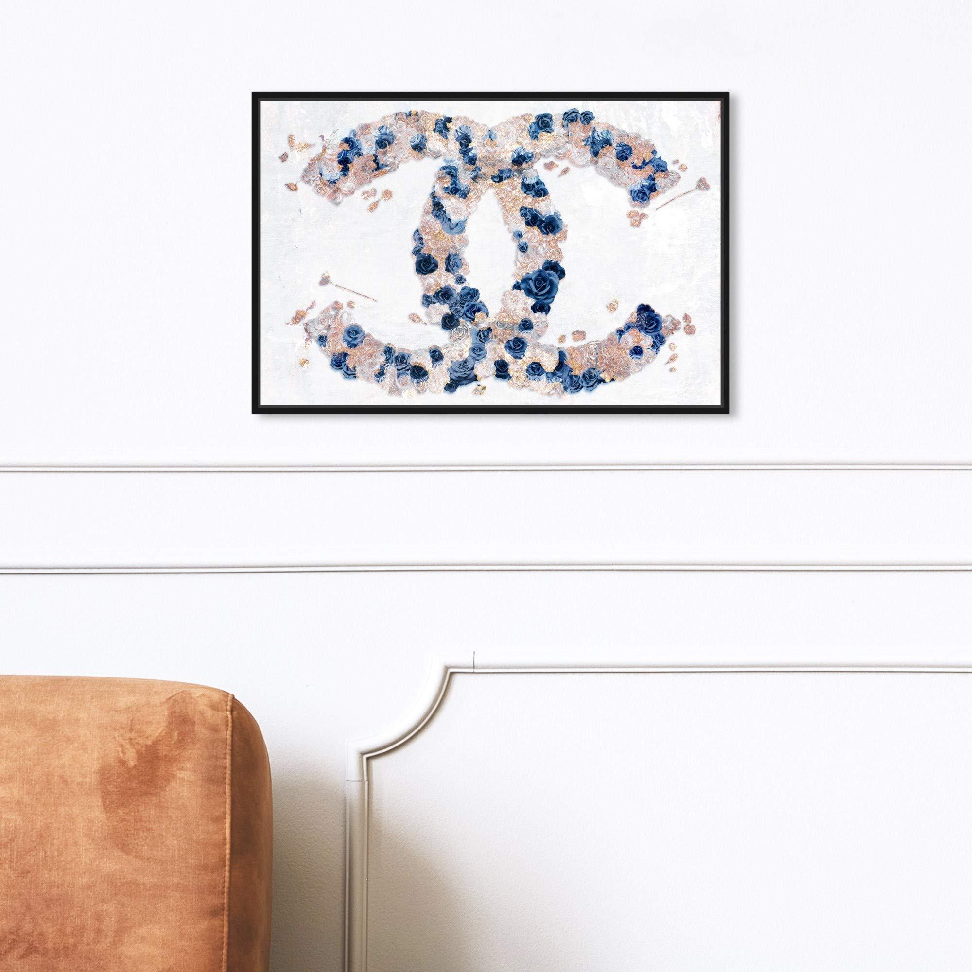 The Oliver Gal Artist Co. The Oliver Gal Artist Co. Fashion and Glam Framed Wall Art Canvas Prints \'Dreaming of Classic Beauty Navy\' Fashion