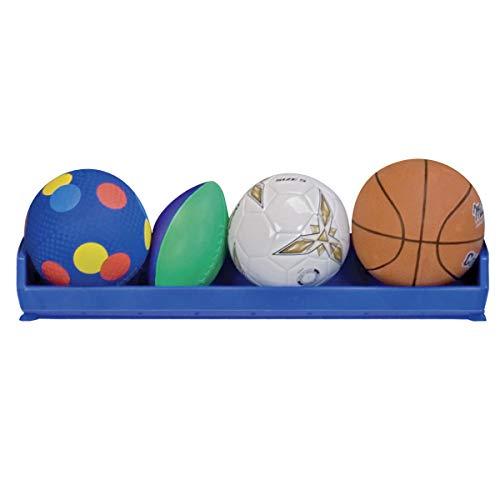 Akro-Mils Akro-Mils 30320 AkroBins Plastic Storage Bin Hanging Stacking Containers, (9-Inch x 33-Inch x 5-Inch), Blue, (4-Pack)