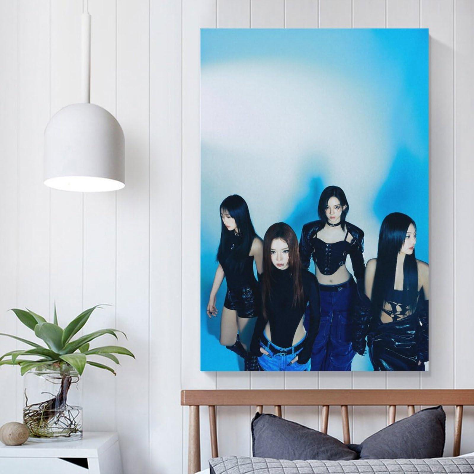 Generic Aespa Drama The Giant Music KPOP ARTIST Poster And Wall Art Picture Print Modern Family Bedroom Decor Posters 08x12inch(20x30cm)