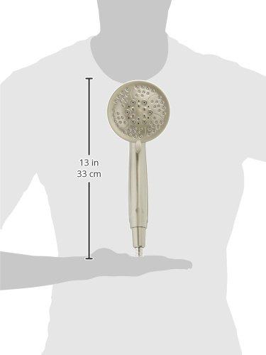 Moen Moen 26015SRN Caldwell Hand Held Shower Head Set Multi Function 2.5 GPM Spray with Hose, Brushed Nickel