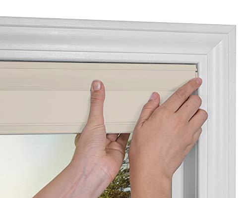 Redi Shade Redi Shade Artisan Select No Tools Custom Cordless Cellular Light Filtering Shades, Cornsilk, 50 1/8 in x 72 in