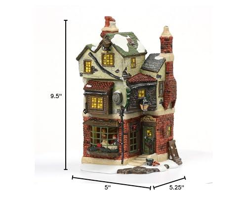 Department 56 Department 56 Dickens' Village Cratchits Corner Lit Building Multicolor, 9.5 Inch