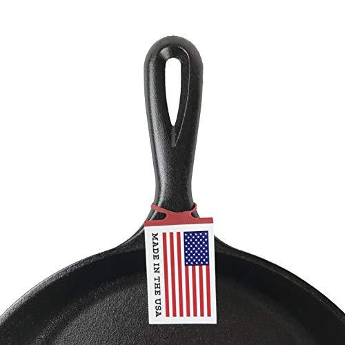 Lodge Lodge Seasoned Cast Iron Skillet - 12 Inch Ergonomic Frying Pan with Assist Handle, black