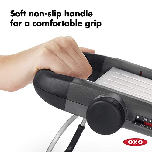 OXO OXO Good Grips Chef\'s Mandoline Slicer 2.0, Black & Steel