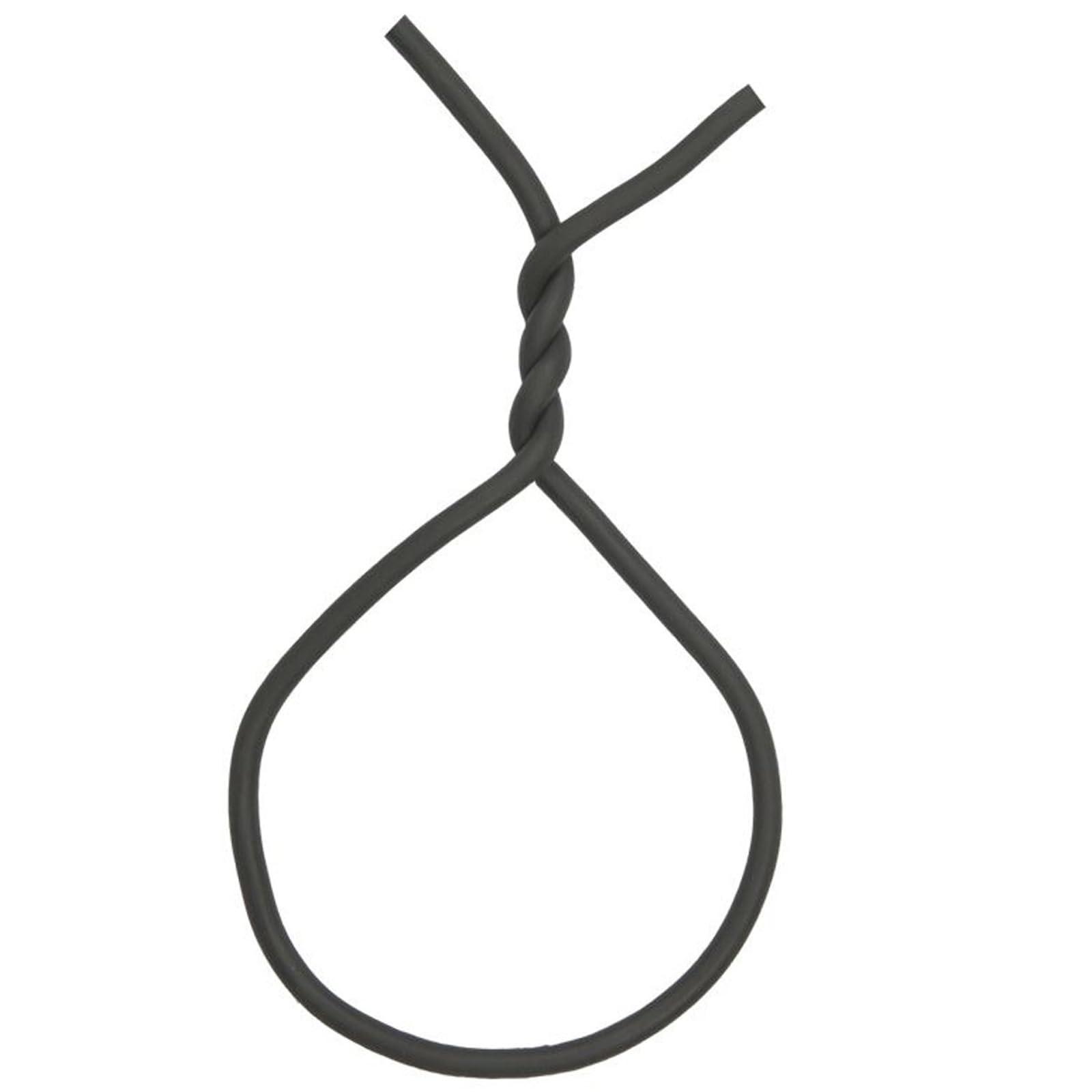 Hawk HAWK Sportman\'s Rubber Wire Durable Easy to Use Reusable 25\' Long Rust-Free Coated Wire for Hunting, Fishing, Camping 40 LBS Weight Capacity