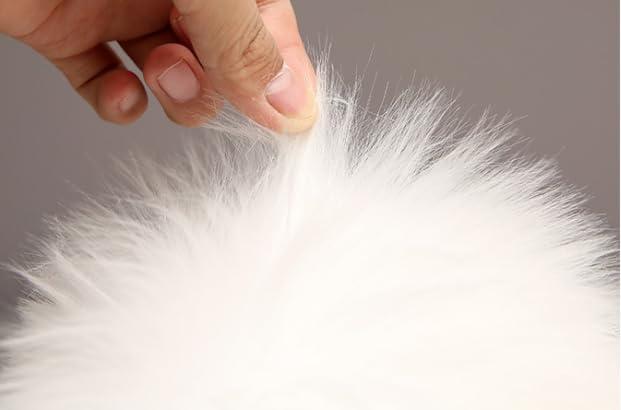 KELINFONG Ultra Soft Faux Fur Rug - 2x5 Feet 17 Colors Faux Sheepskin Fur Area Rug Shaggy Couch Cover Seat Cushion Furry Carpet Beside Rugs for Indoor Bedroom,Living Room Runner,Dorm Room (Khaki)