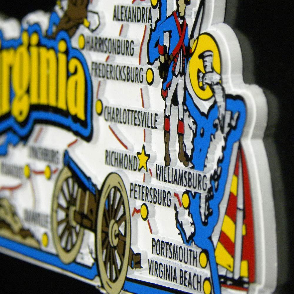 Classic Magnets Made with Pride in the USA Nevada Jumbo State Magnet by Classic Magnets, 2.7\" x 4.3\", Collectible Souvenirs Made in The USA