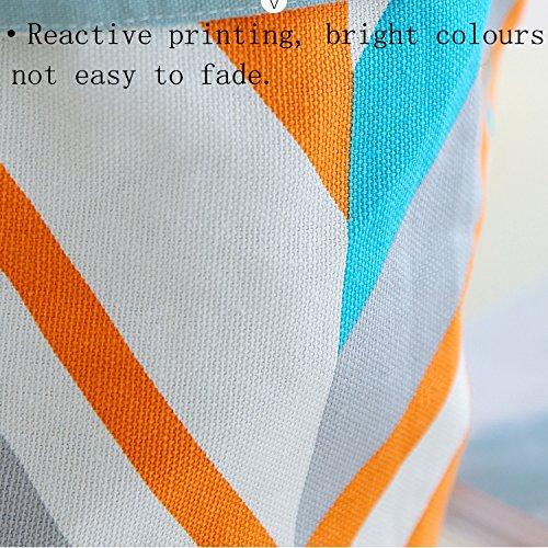 WINGOFFLY WINGOFFLY 3pcs Desk Fabric Storage Buckets Set Round Toy Cosmetic Organizer Decorative Flower Pot Bags for Succulent Flower (Blue)