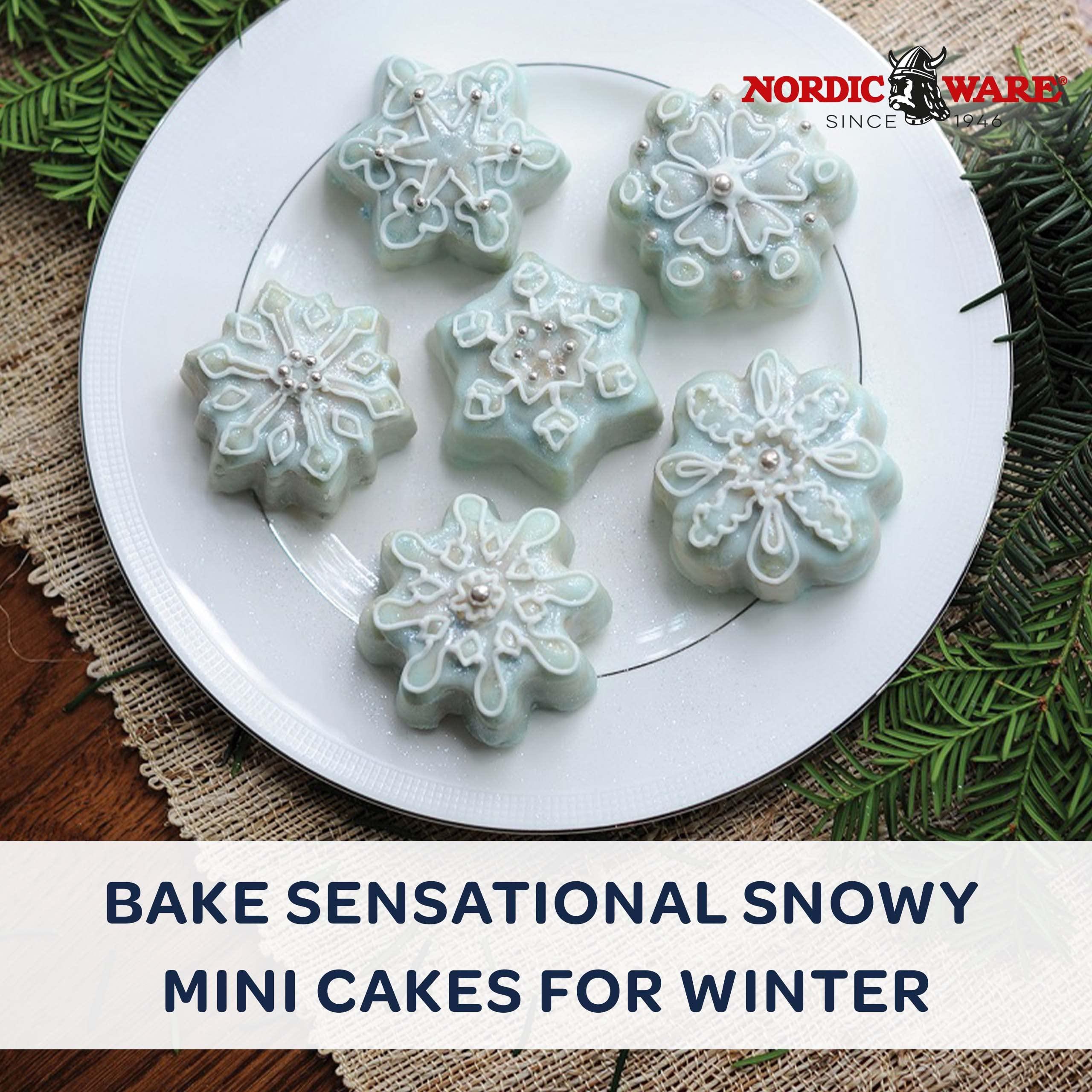 Nordic Ware Nordic Ware Frozen Snowflake Cakelet Pan