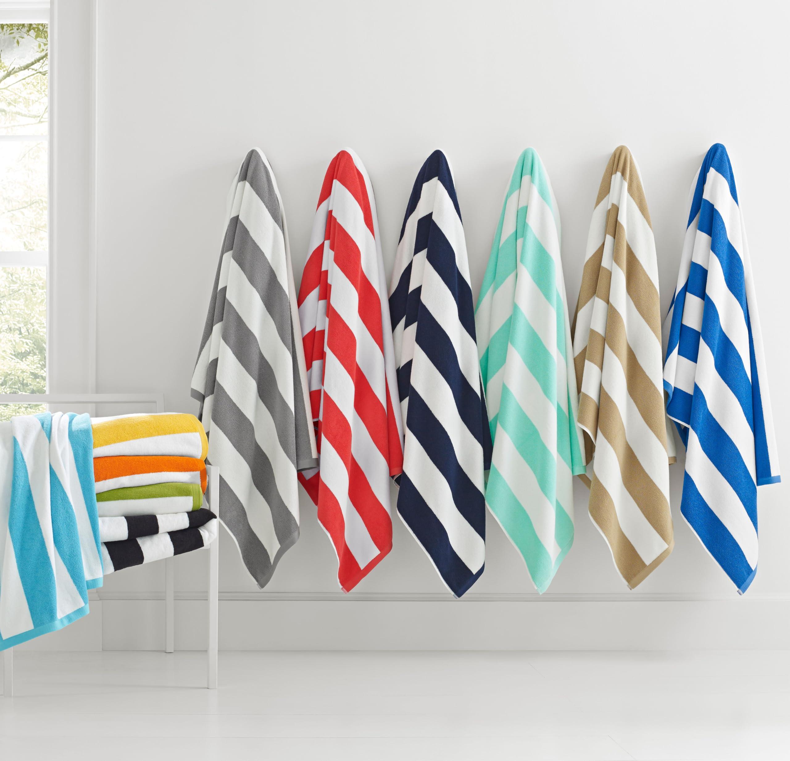 Kassatex Kassatex Cabana Stripe Beach Towels - Navy