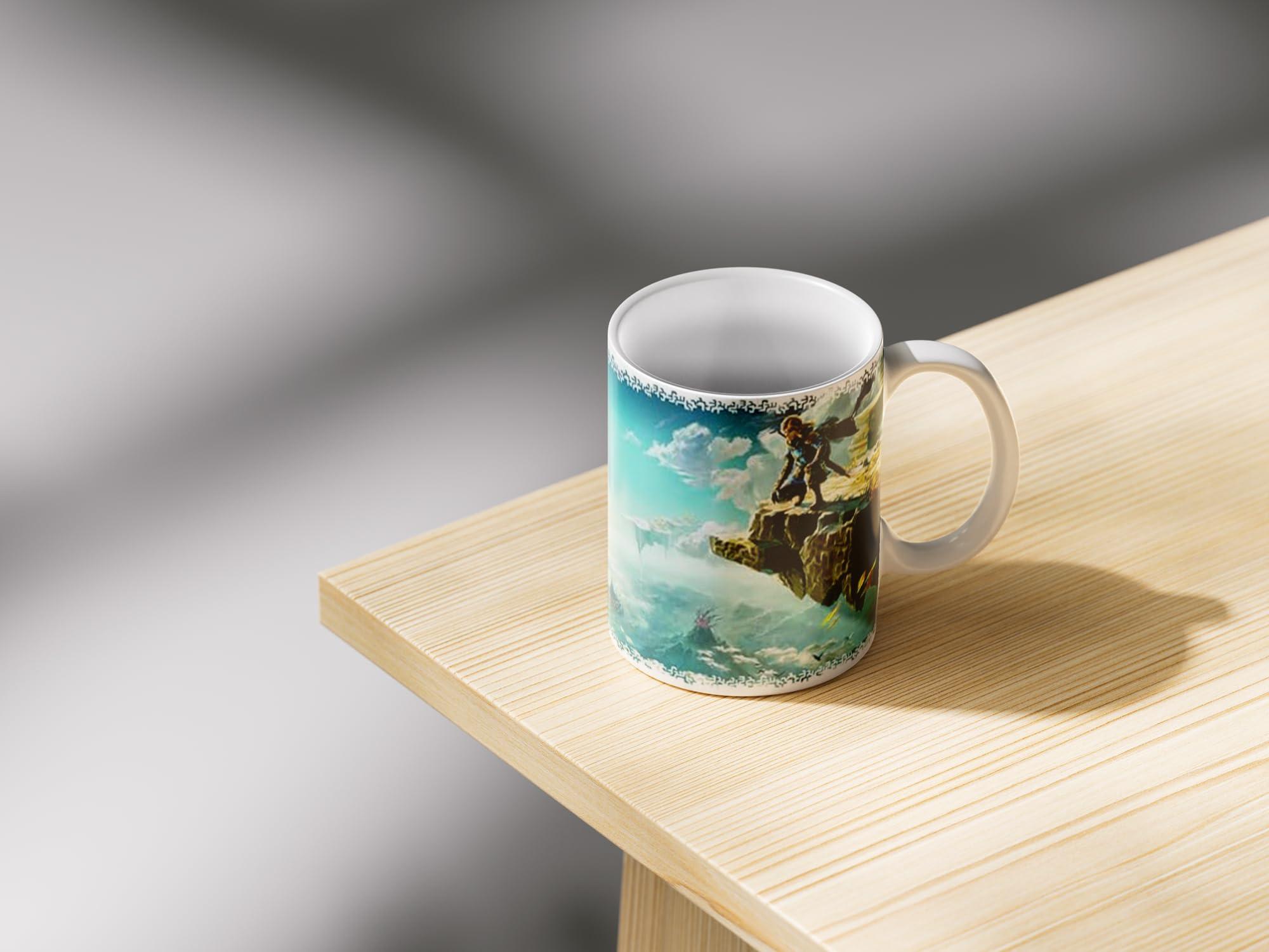 Pyramid America Pyramid America - Zelda Mug - The Legend of Zelda Tears of the Kingdom - 11 oz. Ceramic Mug for Coffee, & Milk Tea - Perfect Addition to Your Kitchen, Home Essentials or Gaming Desk