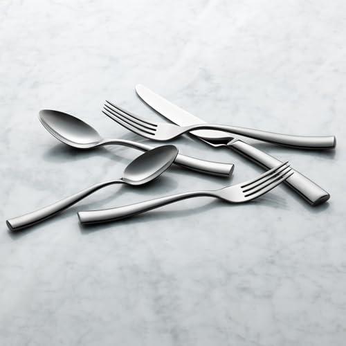 RESERVE BY LIBBEY Reserve by Libbey 957 016 Aspect Bouillon Spoon, 18/10 Stainless Steel, Set of 12