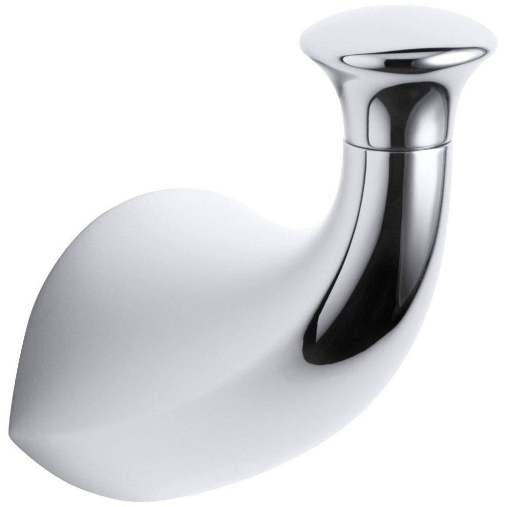 Kohler KOHLER K-37055-CP Alteo Single Robe Hook, Polished Chrome