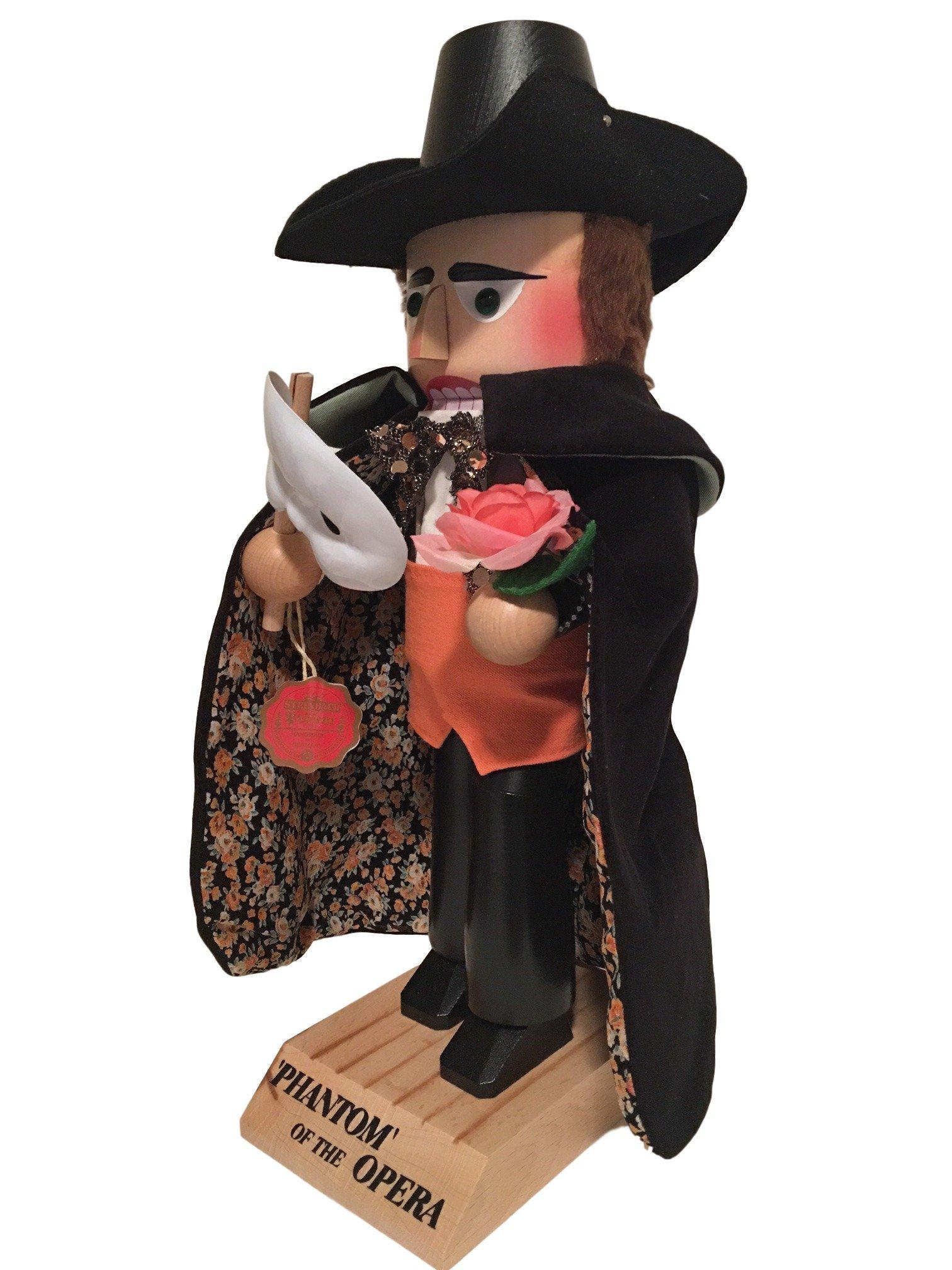 Steinbach Steinbach German 16\" Phantom of the Opera Holiday Nutcracker
