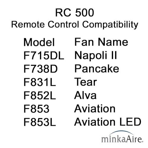 MINKA-AIRE Minka-Aire Hand-Held Remote Control For F853 - White - RC500