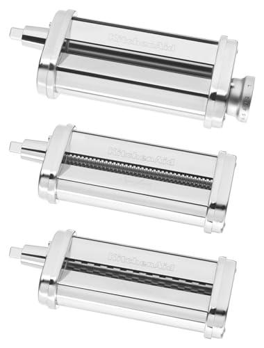 KitchenAid KitchenAid KSMPRA Stand Mixer Attachment Pasta Roller & Cutter, 3-Piece Set, Stainless Steel