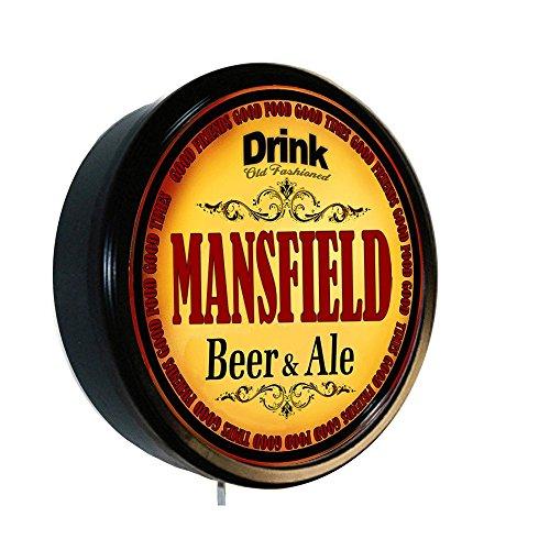 Goldenoldiesclocks Goldenoldiesclocks Mansfield Beer and Ale Cerveza Lighted Wall Sign