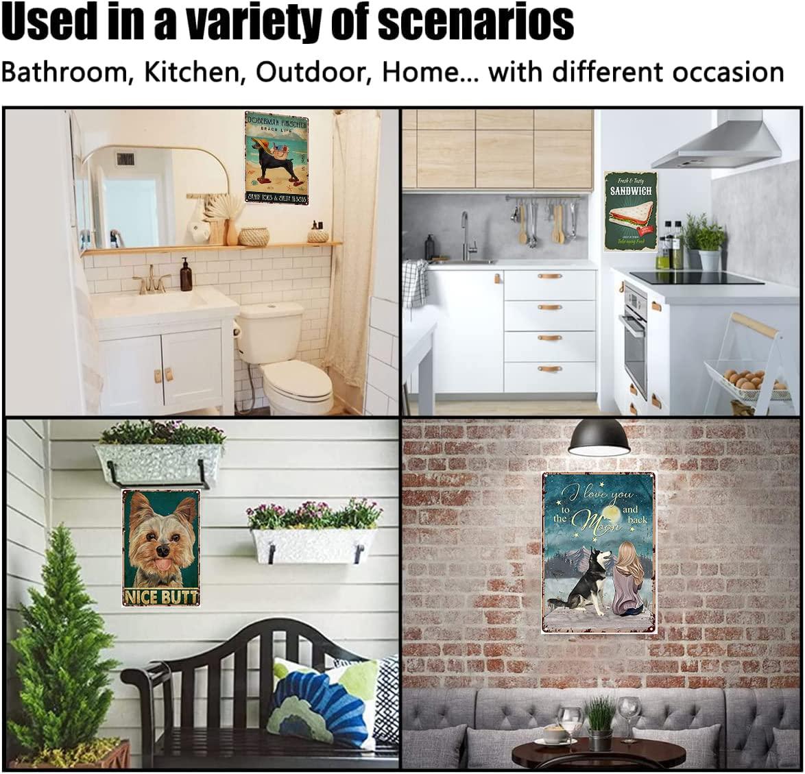 Starotore Starotore Baseball Player Knowledge Metal Tin Signs Baseball Infographics Retro Reading Posters Baseball Club Guide Plaques Wall Decor Baseball Novice Home Room 8x12inches