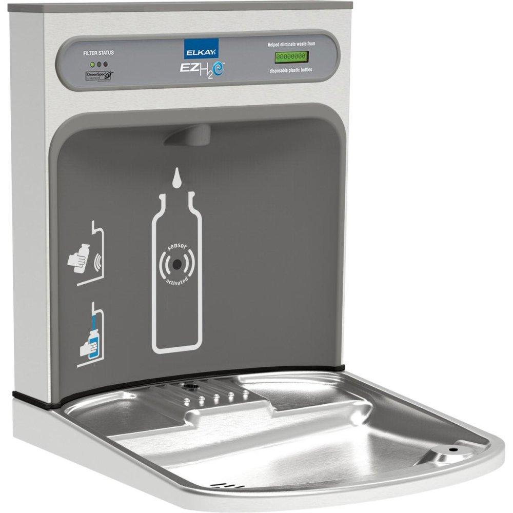 Elkay Elkay LZWSRK ezH2O RetroFit Bottle Filling Station Kit for EZ Family Filtered Non-Refrigerated, Stainless Steel