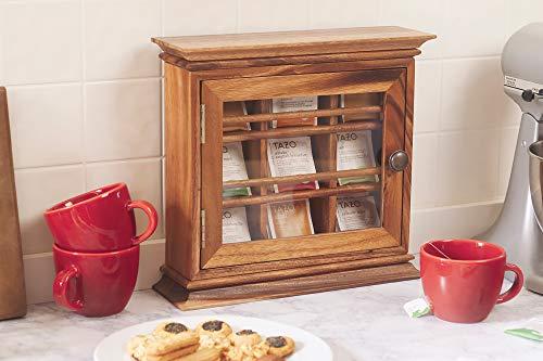 Ironwood Gourmet Ironwood Gourmet Hanging Tea Box, Hanging Chest, Acacia Wood