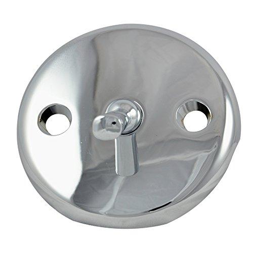 Danco DANCO Bath Tub Overflow Plate with Trip Lever, Chrome, 1-Pack (80991), 2 Inches